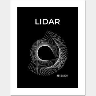 LIDAR Light Detection And Ranging Posters and Art